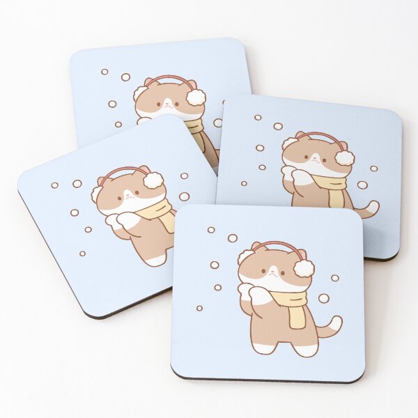 Item preview, Cat in snowy day designed and sold by salposi.