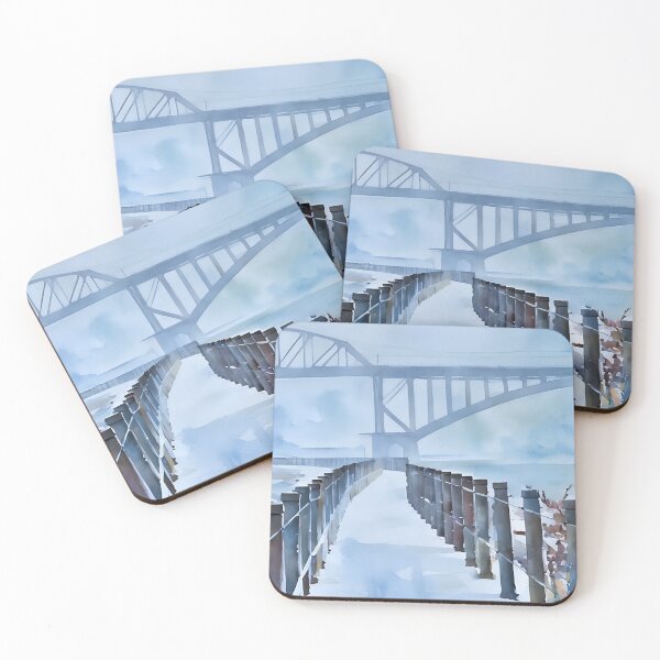 Item preview, Bridge in the Fog designed and sold by RCWatercolours.
