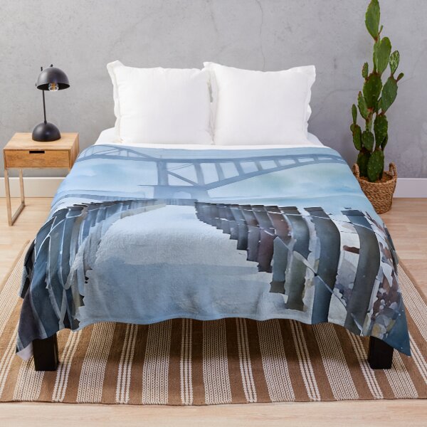 Item preview, Bridge in the Fog designed and sold by RCWatercolours.