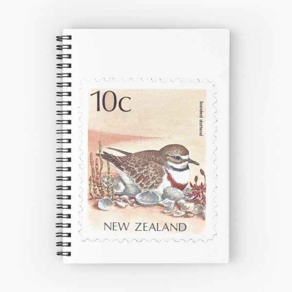 Item preview, Banded Dotterel New Zealand Plover Postage Stamp designed and sold by red-amber65.