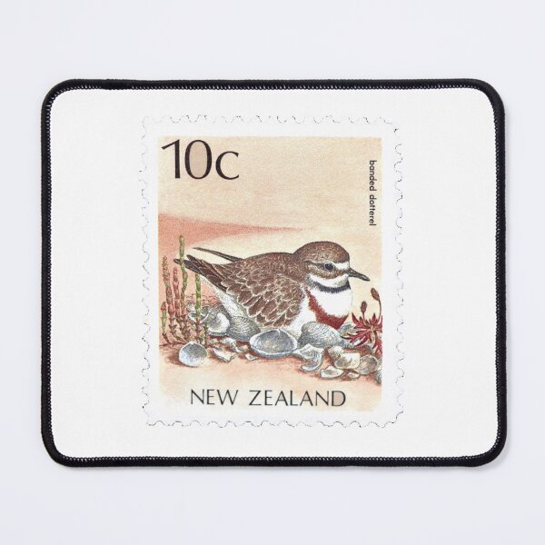 Item preview, Banded Dotterel New Zealand Plover Postage Stamp designed and sold by red-amber65.