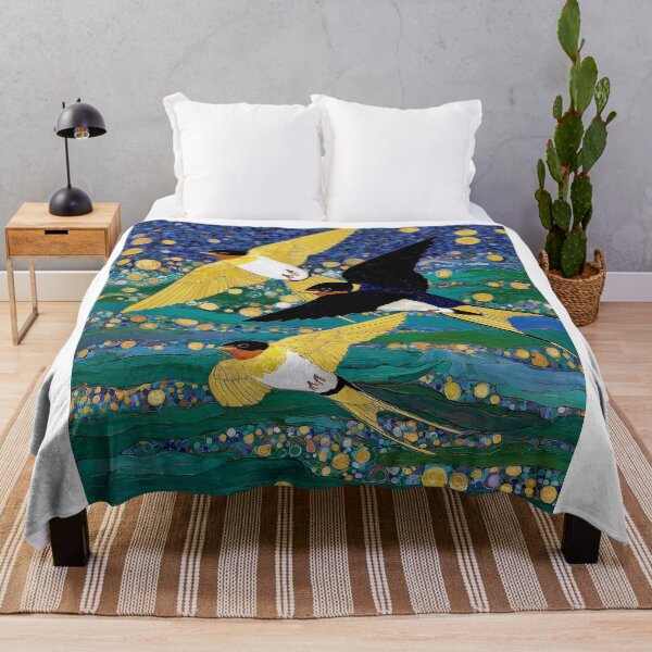 Item preview, Colorful Swallows in Flight designed and sold by lautir.