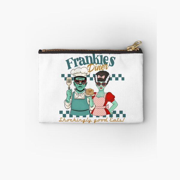 Item preview, Frankies Diner - Retro Monster Couple Graphic designed and sold by MoeJoedesign .