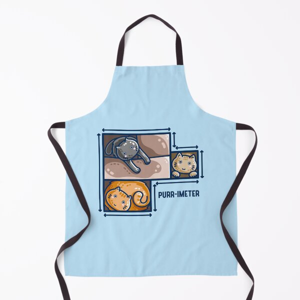 Item preview, Purr-imeter Maths Cat Pun designed and sold by Flaming Imp.