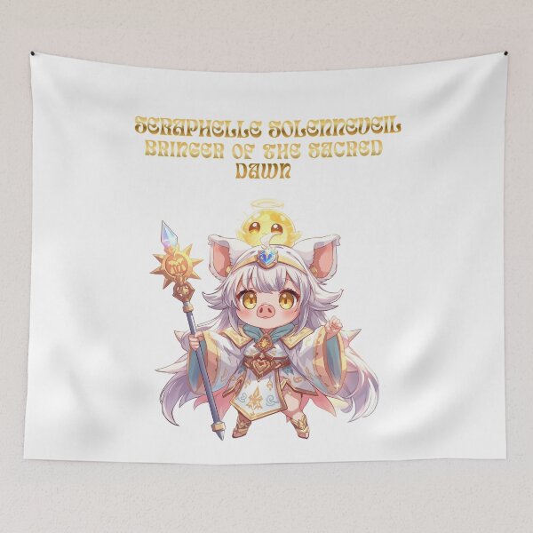 Item preview, Seraphelle Solenneveil — Bringer of the Sacred Dawn designed and sold by Monzora.