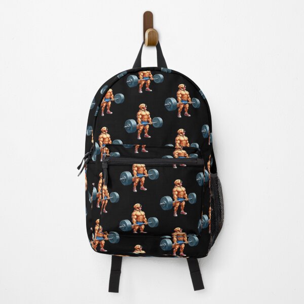 Item preview, Muscle Labrador Dog Deadlifting Gym Weightlifting Workout designed and sold by AngelaSandra.