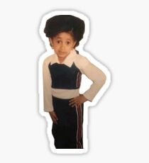 Baby Cardi B Meme Sticker