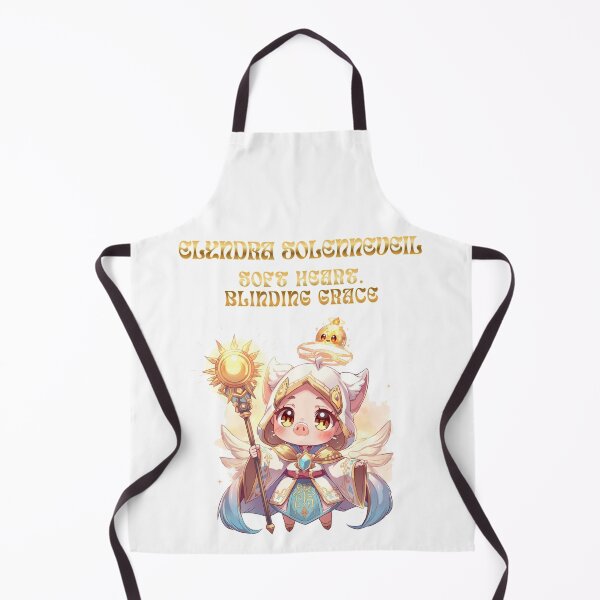 Item preview, Elyndra Solenneveil — Gentle Miracle of the Temple designed and sold by Monzora.