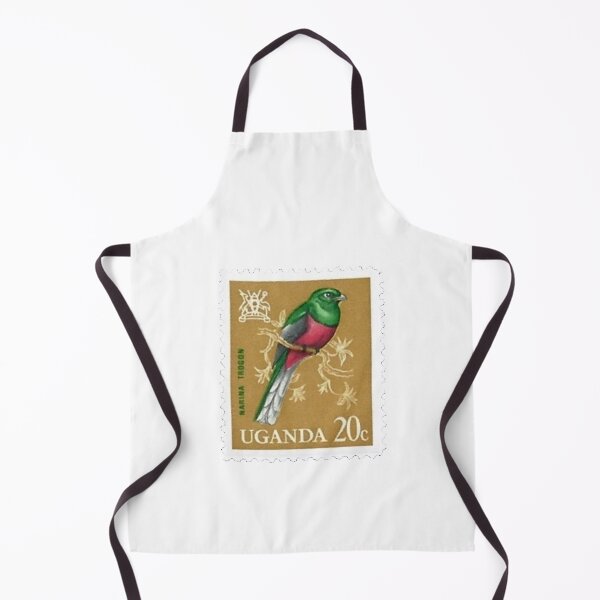 Item preview, Ugandan Uganda Narina Trogon Postage Stamp designed and sold by red-amber65.