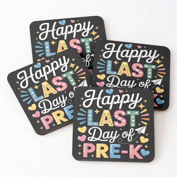 Item preview, Happy Last Day of Pre-k Kids Teacher Student Graduation designed and sold by AvagondaMind.
