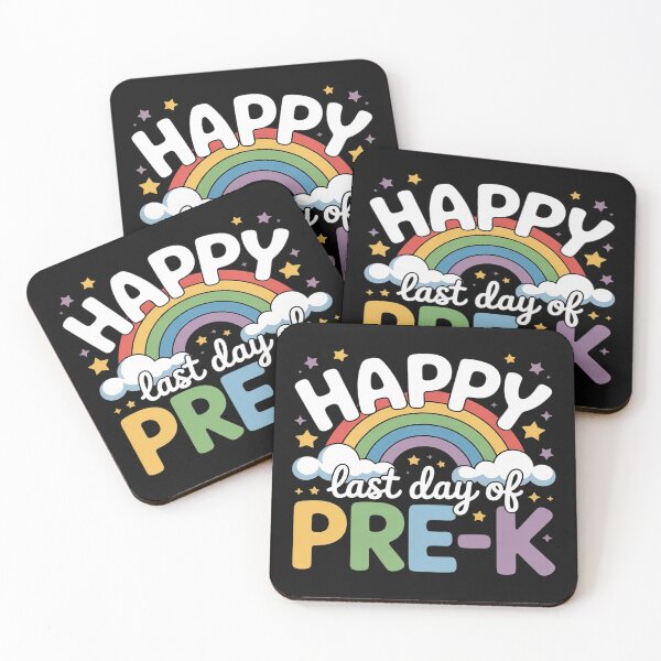 Item preview, Happy Last Day Of Pre-K Rainbow Teacher Student 4 designed and sold by AvagondaMind.