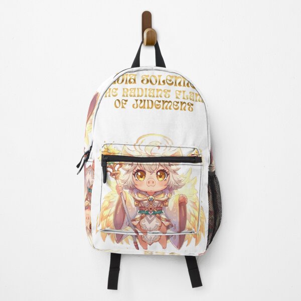 Item preview, Lunavia Solenneveil — The Radiant Flame of Judgment designed and sold by Monzora.