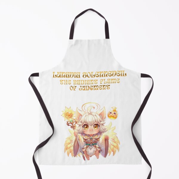 Item preview, Lunavia Solenneveil — The Radiant Flame of Judgment designed and sold by Monzora.