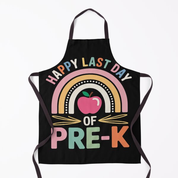 Item preview, Happy Last Day Of Pre-K Rainbow Teacher Student designed and sold by AvagondaMind.