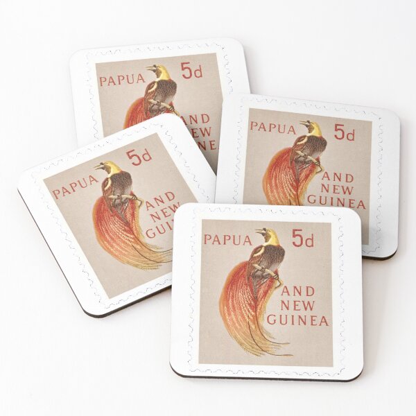Item preview, Papua New Guinea Bird Of Paradise Postage Stamp designed and sold by red-amber65.