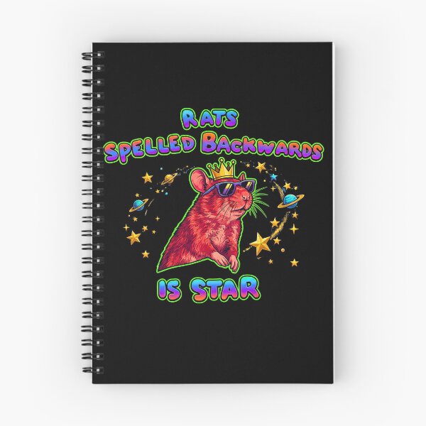 Item preview, Funny Pet Rat & Space Galaxy - Rats Spelled Backwards Is Star designed and sold by SlocifieShop.