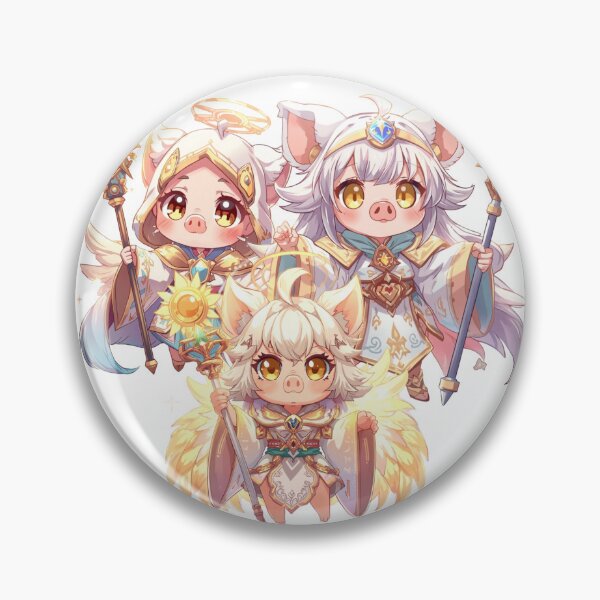 Item preview, Solenneveil Sisters — Angelic Swine of the Sacred Temple designed and sold by Monzora.