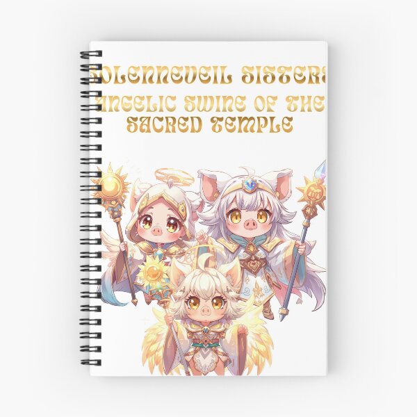 Item preview, Solenneveil Sisters — Angelic Swine of the Sacred Temple designed and sold by Monzora.