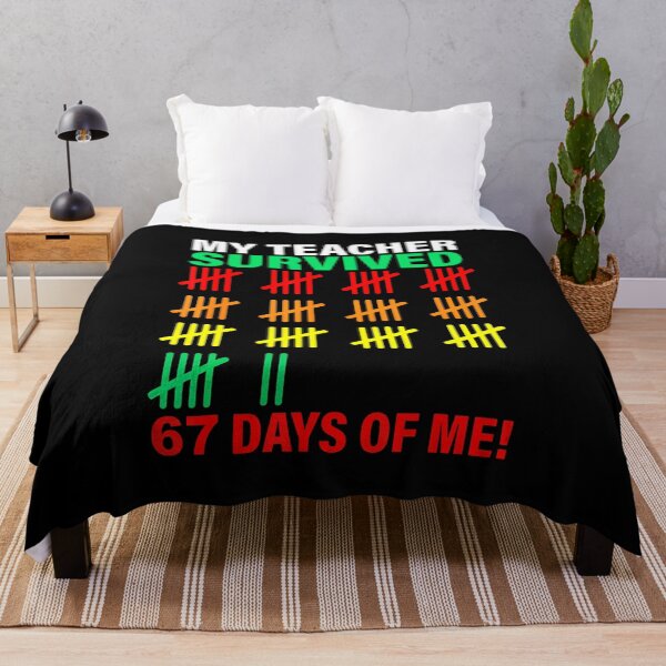 Item preview, My Teacher Survived 67 Days Of Me School Funny designed and sold by AngelaSandra.