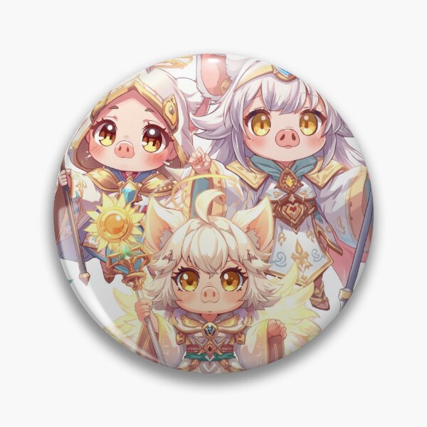 Item preview, Solenneveil Sisters — Angelic Swine of the Sacred Temple designed and sold by Monzora.