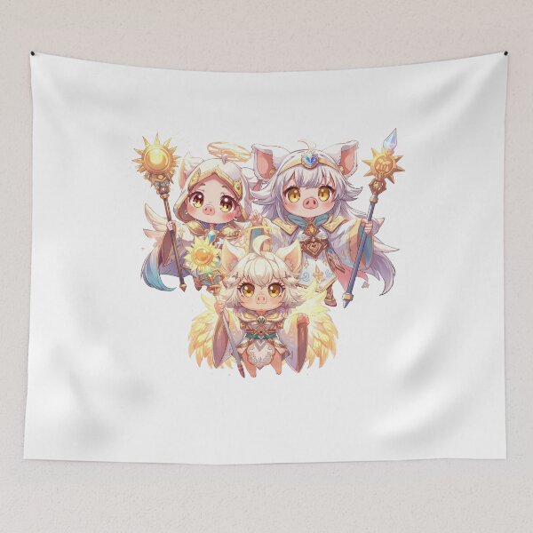 Item preview, Solenneveil Sisters — Angelic Swine of the Sacred Temple designed and sold by Monzora.