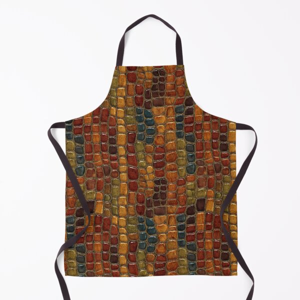 Item preview, Cute Premium Crocodile Skin Pattern For Nature Print Fan designed and sold by RoyalStarsPatts.