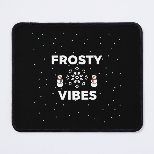 Item preview, Frosty Vibes Cute Snowman Winter Design designed and sold by graphicnew.