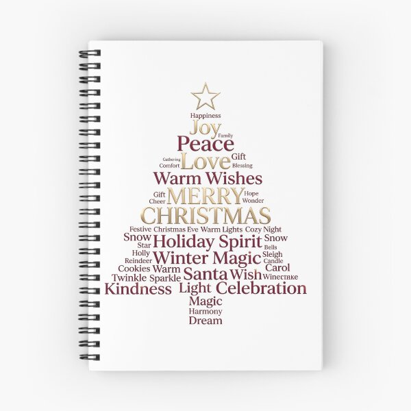 Item preview, Merry Christmas Word Cloud Tree – Holiday Typography Art designed and sold by SoulenCify.