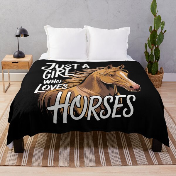 Item preview, Horse Just A Girl Who Loves Horses designed and sold by JoannMinndy.