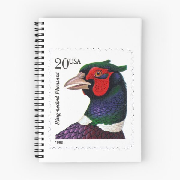 Item preview, American USA Ring Necked Pheasant Postage Stamp designed and sold by red-amber65.