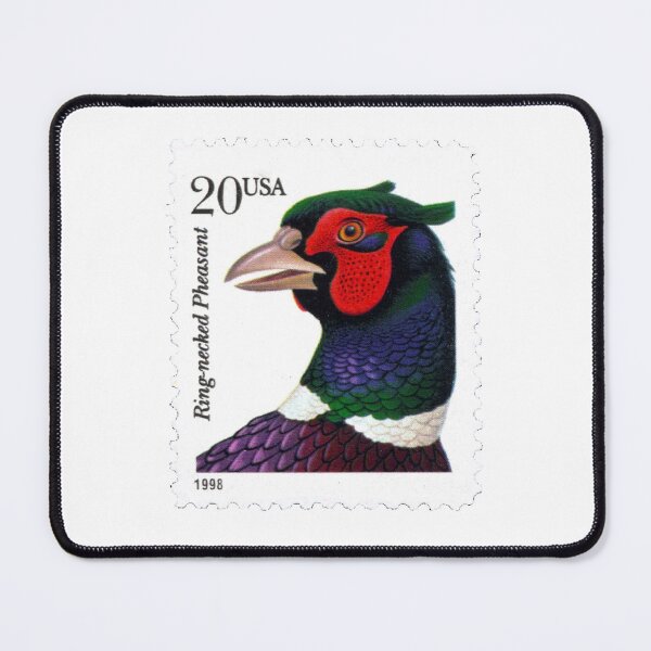 Item preview, American USA Ring Necked Pheasant Postage Stamp designed and sold by red-amber65.