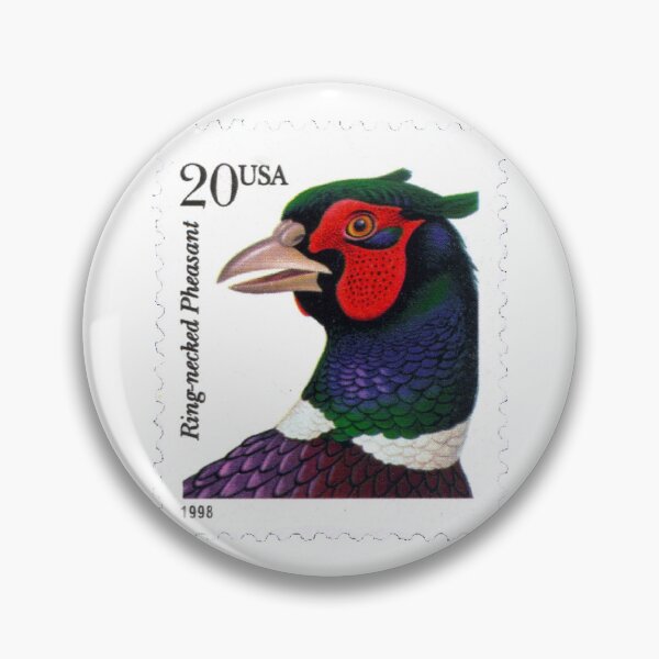 Item preview, American USA Ring Necked Pheasant Postage Stamp designed and sold by red-amber65.