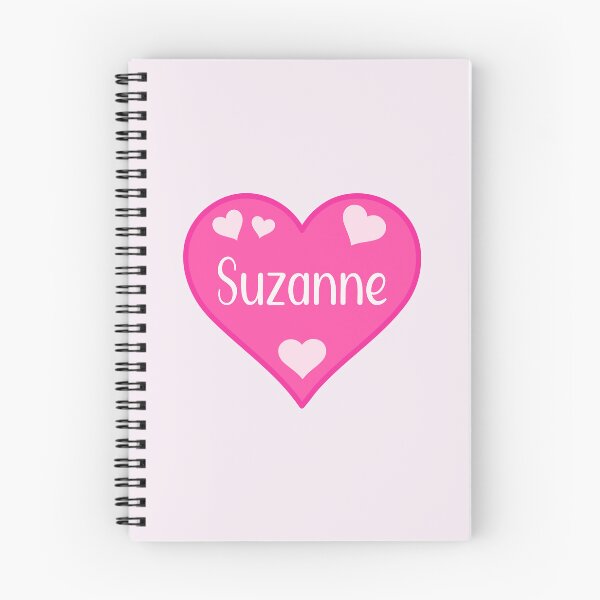 Item preview, Suzanne Name Pink Heart designed and sold by Jeallan Designs.