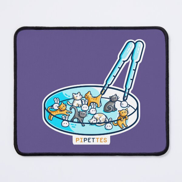 Item preview, Pipettes Science Pet Pun designed and sold by Flaming Imp.