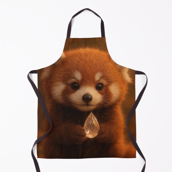 Item preview, or Fantasy & Animal Lovers | Cute Red Panda with Magic Crystal designed and sold by elgreko.