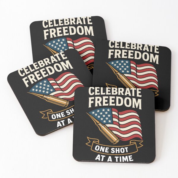 Item preview, Celebrate Freedom Hunting Independence Day USA designed and sold by LuminOrb.