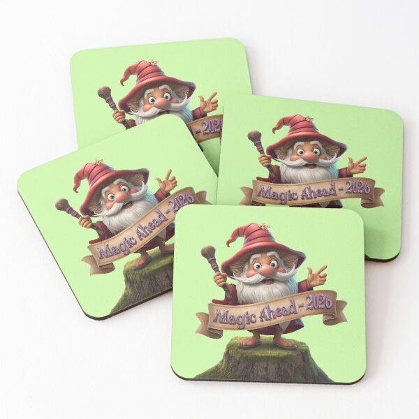 Item preview, Mushroom magician announcing ‘Magic Ahead – 2026 designed and sold by COYOTE.