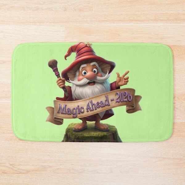 Item preview, Mushroom magician announcing ‘Magic Ahead – 2026 designed and sold by COYOTE.