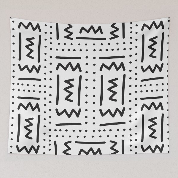 Item preview, Bogolan Pattern – Traditional African Design designed and sold by Wolagno.