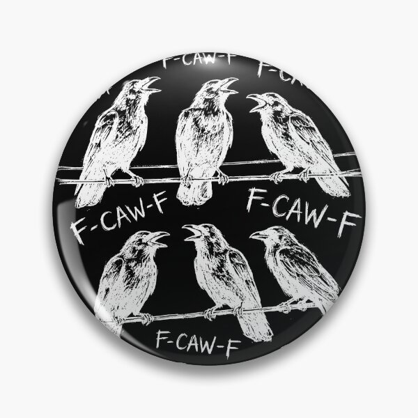 Artikelvorschau, F-CAW-F Lustiges Krähen-Wortspiel – Unhöflicher Rabe, F-Off, Schimpfwort entworfen und verkauft von Imaginationbeyond.
