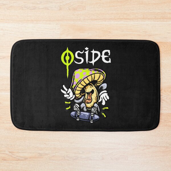 Item preview, Oside Mushroom Skater - Oceanside Ca - Edgy Urban Art designed and sold by ArleneJene.