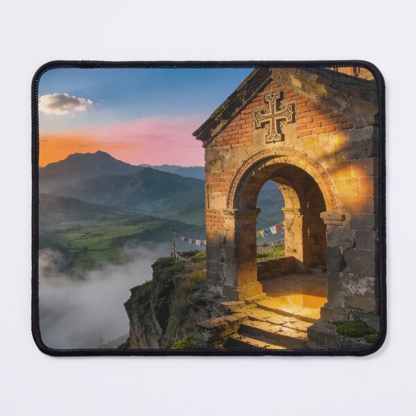 Item preview, Armenian Hillside Monastery – Sacred Stone Sanctuary designed and sold by Alex CrazyDesigns.