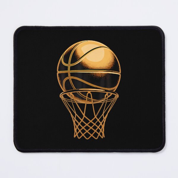 Item preview, Basketball Ball And Basket Player Slam Dunk Hoops designed and sold by DanaKathe.