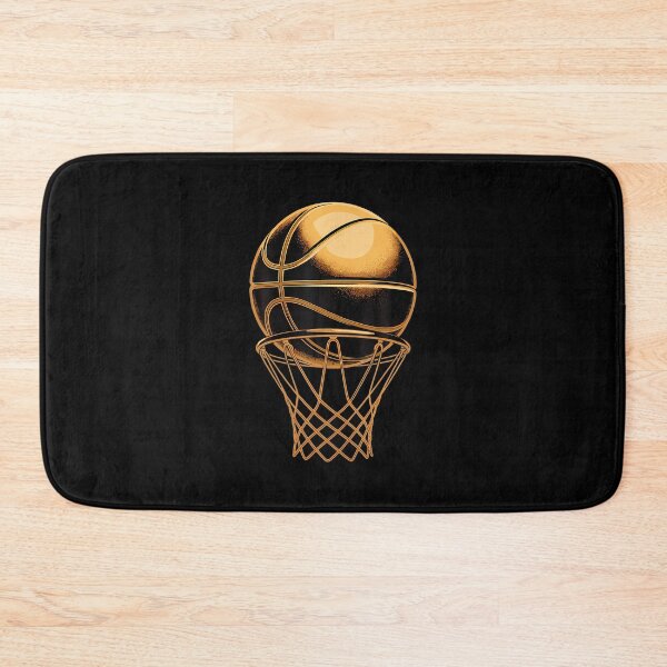Item preview, Basketball Ball And Basket Player Slam Dunk Hoops designed and sold by DanaKathe.