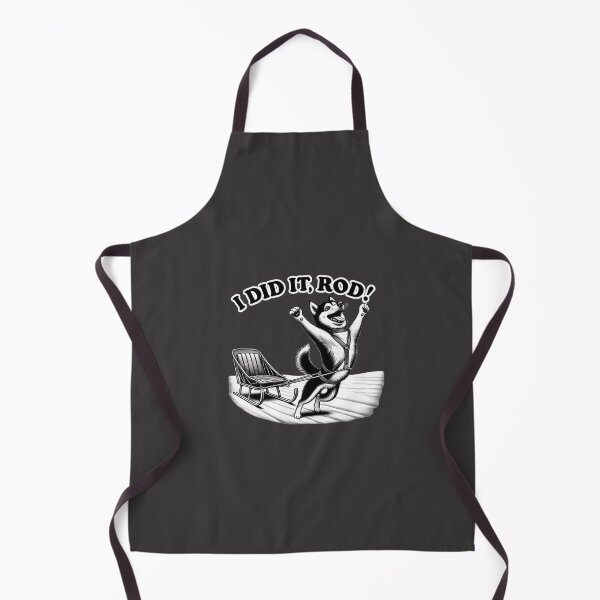 Item preview, I Did It Rod – Funny Iditarod Sled Dog Husky Pun Shirt, Sticker & Mug designed and sold by RollFuzzy.