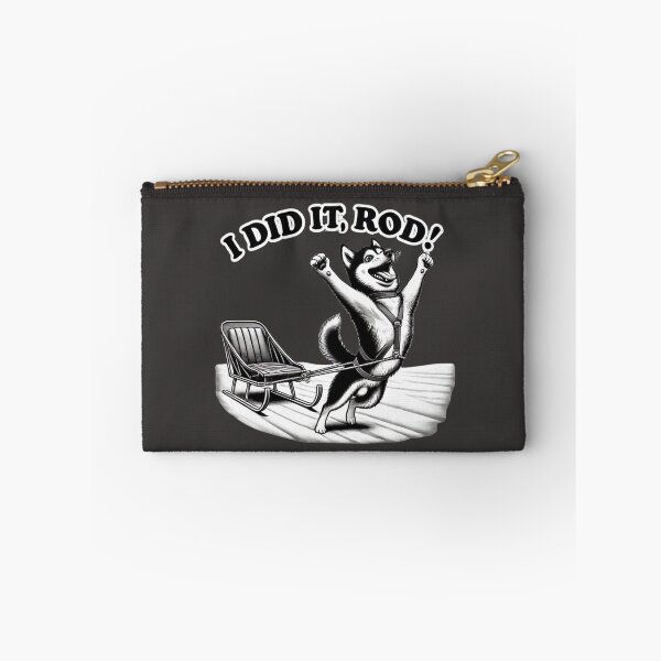 Item preview, I Did It Rod – Funny Iditarod Sled Dog Husky Pun Shirt, Sticker & Mug designed and sold by RollFuzzy.