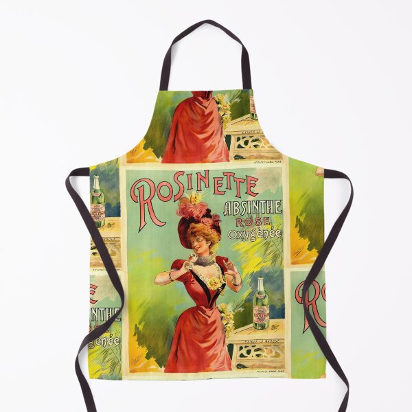 Item preview, Vintage Art Nouveau Poster | Rosinette Absinthe Rose Oxygénée | Elegant Belle Époque Style & Sophisticated Design designed and sold by artofuniverse.