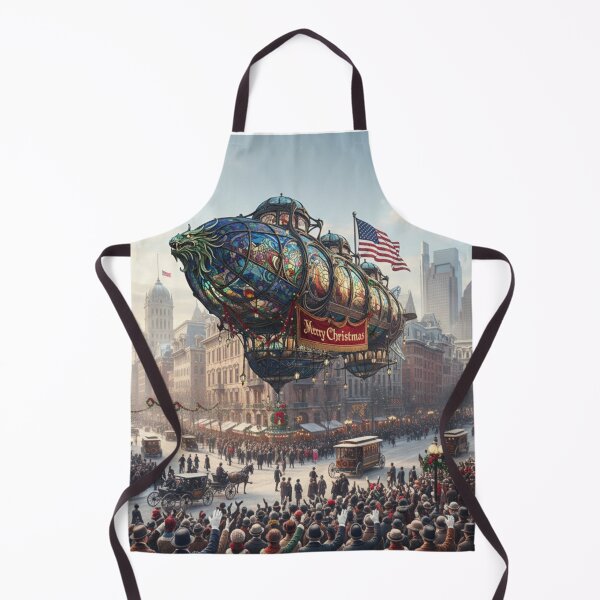 Item preview, Philadelphia Historic XMAS Scene 1900’s Airship designed and sold by AppliedAtelier.