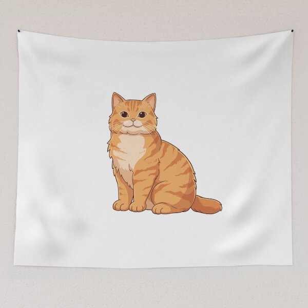 Item preview, Cute Orange Tabby Cat designed and sold by xiao xuans.