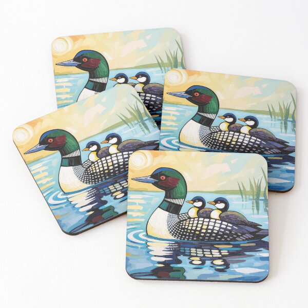 Item preview, Loon Family designed and sold by Finding Fortuity.